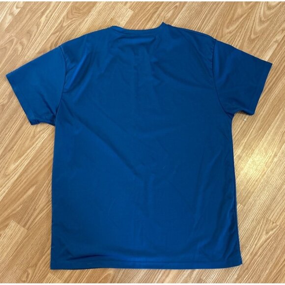 Toronto Maple Leafs Calhoun Blue T-Shirt XL Mens Athletic Fit Polyester Sports T - Picture 4 of 5